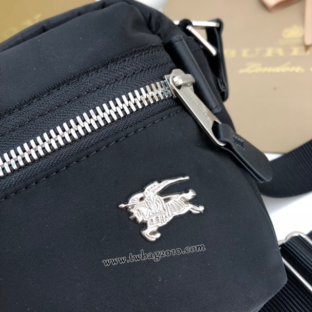 Burberry專門店新款飛行員尼龍斜背包 巴寶莉男士單肩斜挎包 yxb1496